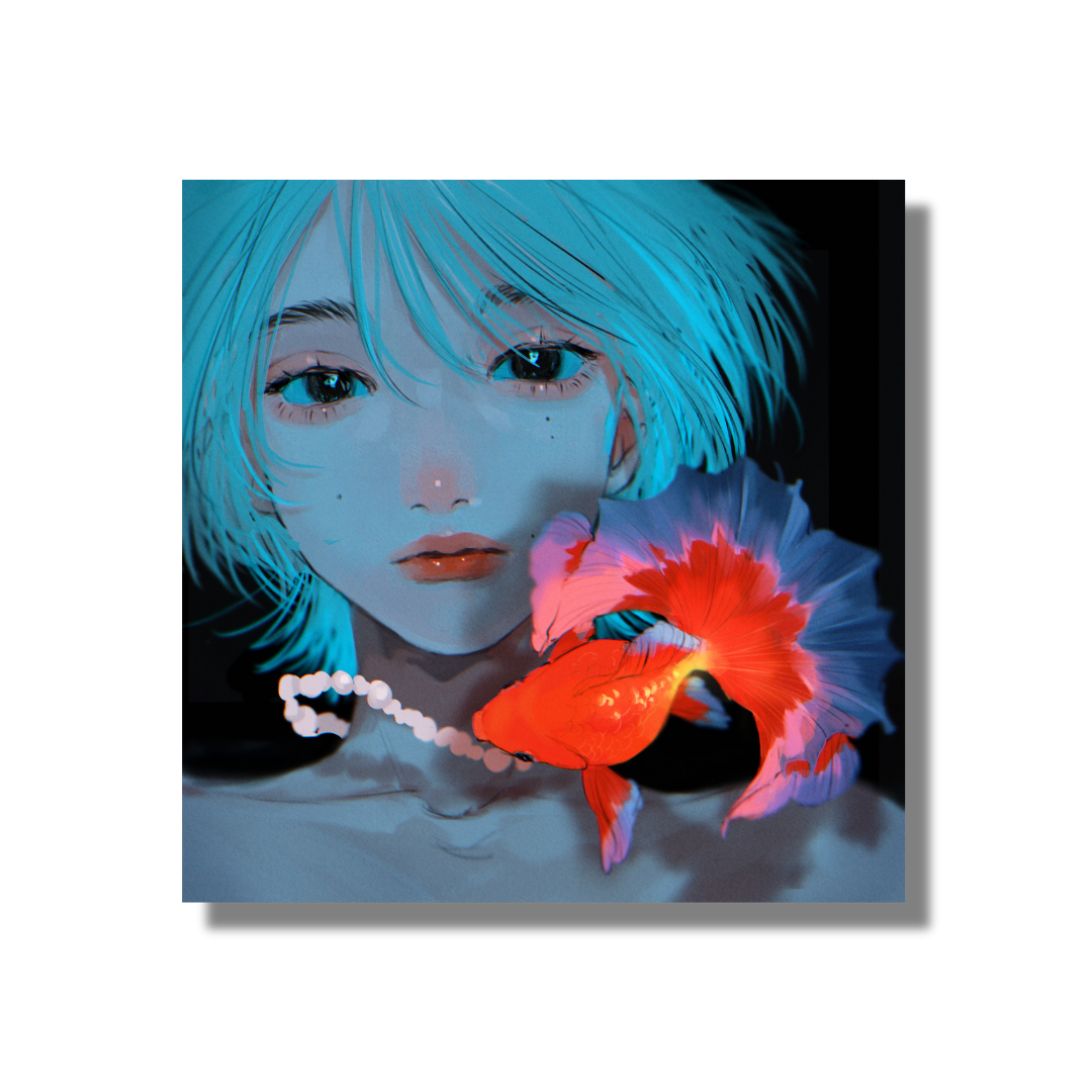 Tamimoon Tobacco 04 サイン入りアクリル・ガッシュイラスト Tamimoon Tobacco 04 サイン入りアクリル・ガッシュイラスト