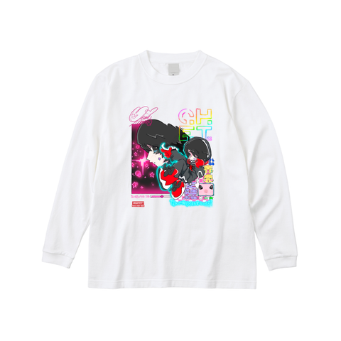 ゆみゆみやみい ×  Mirror ロングスリーブTシャツ